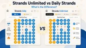 Strands Unlimited vs Daily Strands: What's the Difference?